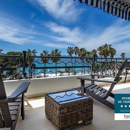 Cannes Croisette Superbe 3P Front De Mer Eksteriør bilde