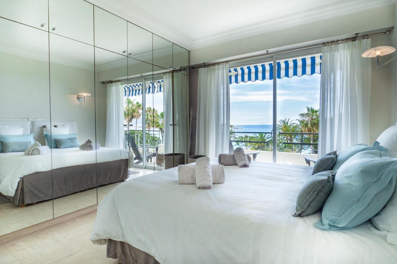 Cannes Croisette Superbe 3P Front De Mer Eksteriør bilde